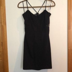 Express Lace Openback Cocktail Dress